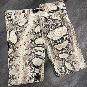 Roberto cavalli vintage snakeskin marbled effect Jeans